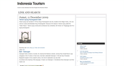 Desktop Screenshot of indonesiatourismx7.blogspot.com