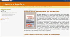 Desktop Screenshot of literaturangolana.blogspot.com