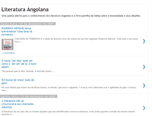 Tablet Screenshot of literaturangolana.blogspot.com