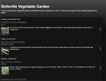 Tablet Screenshot of bellevilleveg.blogspot.com