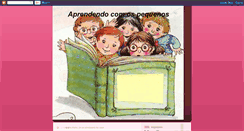 Desktop Screenshot of educacaoeevolucao.blogspot.com