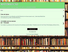 Tablet Screenshot of ina-matematicas.blogspot.com