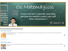 Tablet Screenshot of discutindomath.blogspot.com