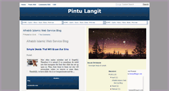 Desktop Screenshot of pintulangit7.blogspot.com