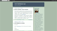 Desktop Screenshot of amirkafshdaran.blogspot.com