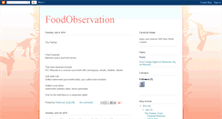 Desktop Screenshot of foodobservation-petrina.blogspot.com