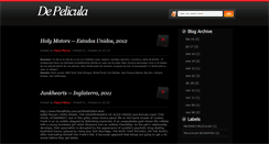 Desktop Screenshot of depeliculataiwan.blogspot.com