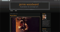 Desktop Screenshot of jwoodwardart.blogspot.com