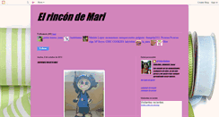 Desktop Screenshot of elrincondemari.blogspot.com