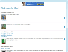 Tablet Screenshot of elrincondemari.blogspot.com