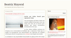 Desktop Screenshot of beatrizmayoral.blogspot.com