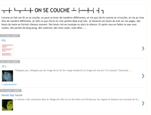 Tablet Screenshot of onsecouche.blogspot.com