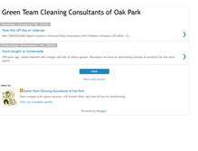 Tablet Screenshot of greenteamcleaningconsultants.blogspot.com