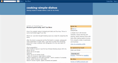 Desktop Screenshot of cooking-simple-dishes.blogspot.com
