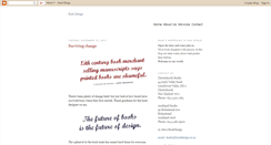 Desktop Screenshot of bookdesignz.blogspot.com