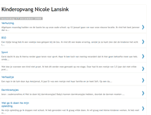 Tablet Screenshot of nicolelansink.blogspot.com