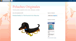 Desktop Screenshot of peluchesoriginales.blogspot.com