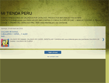 Tablet Screenshot of mitiendaperu.blogspot.com