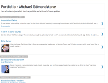 Tablet Screenshot of michaeledmondstone.blogspot.com