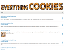 Tablet Screenshot of everything-cookies.blogspot.com