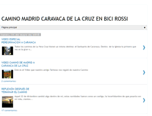 Tablet Screenshot of caminodecaravacaenbici-rossi.blogspot.com