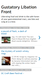 Mobile Screenshot of gustatorylibationfront.blogspot.com