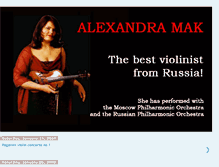 Tablet Screenshot of alexandra-mak.blogspot.com