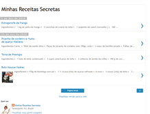 Tablet Screenshot of minhasreceitassecretas.blogspot.com