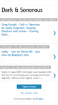 Mobile Screenshot of darkandsonorous.blogspot.com