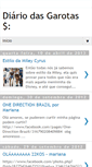 Mobile Screenshot of diariogarotas1.blogspot.com
