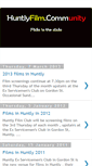 Mobile Screenshot of huntlyfilmcommunity.blogspot.com