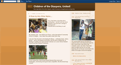 Desktop Screenshot of childrenofthediasporaunited.blogspot.com