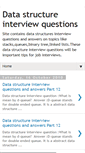 Mobile Screenshot of interviewquestionsdatastructure.blogspot.com