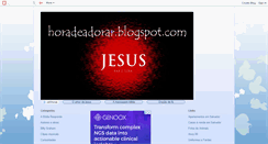 Desktop Screenshot of horadeadorar.blogspot.com