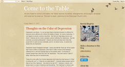 Desktop Screenshot of come-to-the-table.blogspot.com