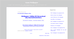Desktop Screenshot of en-game-wallpapers.blogspot.com