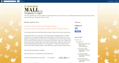 Desktop Screenshot of inhyderabadmallcom.blogspot.com