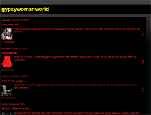 Tablet Screenshot of gypsywomanworld.blogspot.com