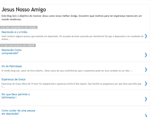 Tablet Screenshot of jesusnossoamigo.blogspot.com