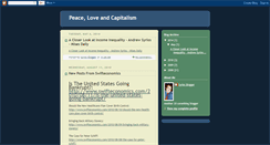 Desktop Screenshot of peacelovecapitalism.blogspot.com