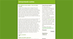 Desktop Screenshot of enquantosonho.blogspot.com