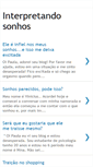 Mobile Screenshot of enquantosonho.blogspot.com