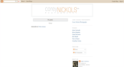 Desktop Screenshot of coreynickols.blogspot.com