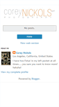 Mobile Screenshot of coreynickols.blogspot.com