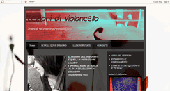 Desktop Screenshot of lezionidivioloncello.blogspot.com