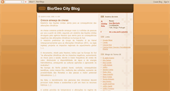 Desktop Screenshot of biogeocityblog.blogspot.com
