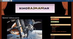 Desktop Screenshot of kinokajmaniak.blogspot.com