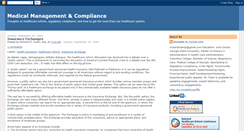 Desktop Screenshot of medicalcompliance.blogspot.com