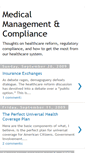 Mobile Screenshot of medicalcompliance.blogspot.com