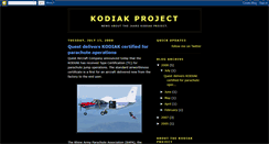 Desktop Screenshot of kodiakprojectblog.blogspot.com